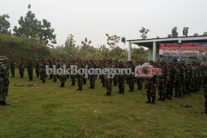 Ratusan Prajurit Bintara dan Tamtama Kodim Ikuti UTP